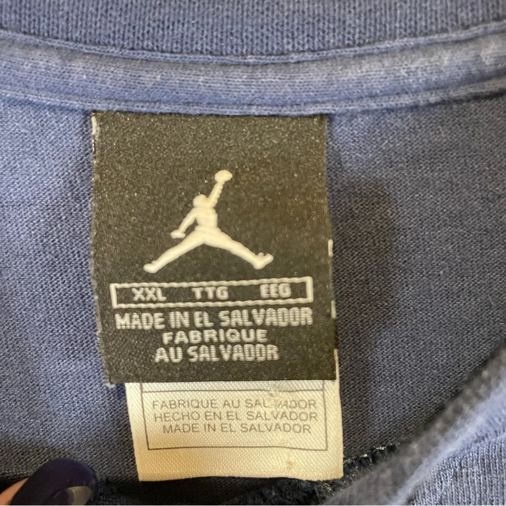 Nike Air Jordan 23 T Shirt Mens XXL Blue Jumpman Graphic Short Sleeve